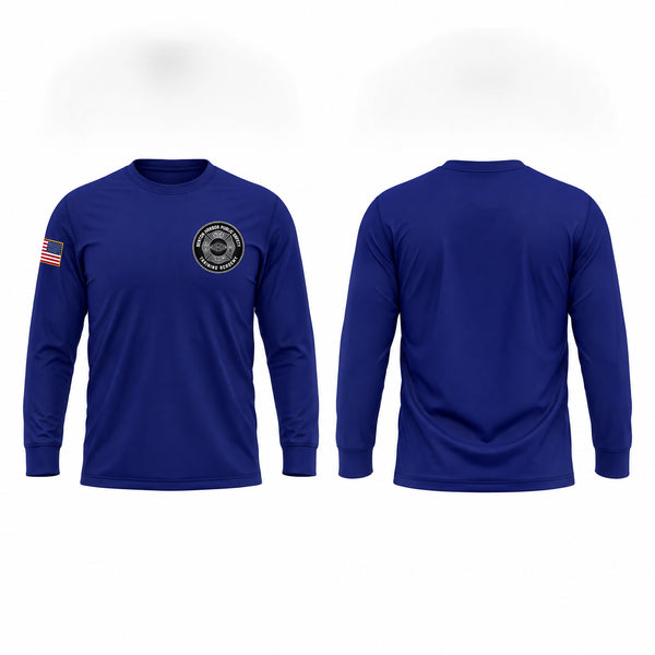 Long Sleeve Performance Shirt, Benton Harbor Department of Public Safety, Fire Department, Teamtime, Team time, sublimation, custom sports apparel, team uniforms, spirit wear, spiritwear, sports uniforms, custom shirts, team store, custom team store, fundraiser sports, apparel fundraiser
