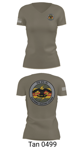 Womens Short Sleeve Vneck Shirt, MICO GSB 5TH GROUP EW PLATOON, , Teamtime, Team time, sublimation, custom sports apparel, team uniforms, spirit wear, spiritwear, sports uniforms, custom shirts, team store, custom team store, fundraiser sports, apparel fundraiser