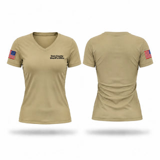 Womens Short Sleeve Vneck Shirt, Dare County Sheriff’s Office, Police, Teamtime, Team time, sublimation, custom sports apparel, team uniforms, spirit wear, spiritwear, sports uniforms, custom shirts, team store, custom team store, fundraiser sports, apparel fundraiser
