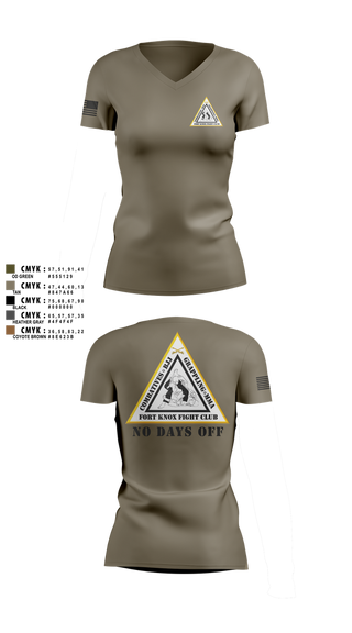 Womens Short Sleeve Vneck Shirt, 100th Training Division, Army, Teamtime, Team time, sublimation, custom sports apparel, team uniforms, spirit wear, spiritwear, sports uniforms, custom shirts, team store, custom team store, fundraiser sports, apparel fundraiser