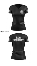 Security 32144380 Women's Short Sleeve V-neck Shirt - 1