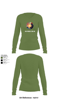 Uss Preble DDG 88 21838003 Women's Long Sleeve V-neck Shirt - 40