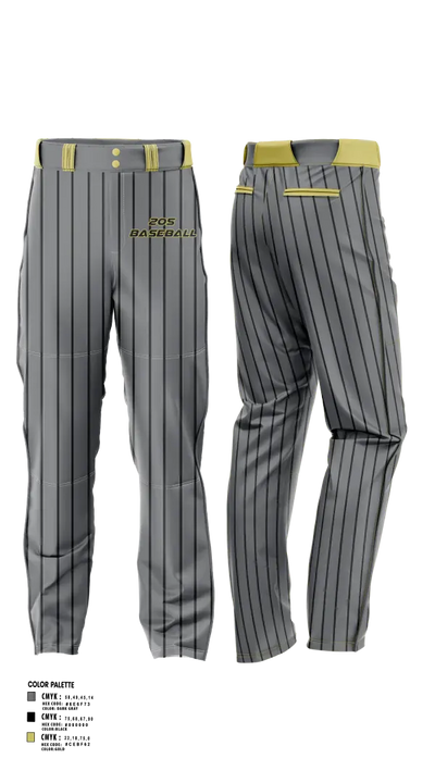 The 205 Baseball 27644217 Baseball Pants - 2