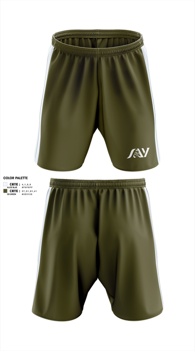 43434 67180400 Athletic Shorts With Pockets - 1