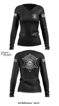 Richland County Sheriff's Department Training Unit Women's Long Sleeve V-neck Shirt - 6