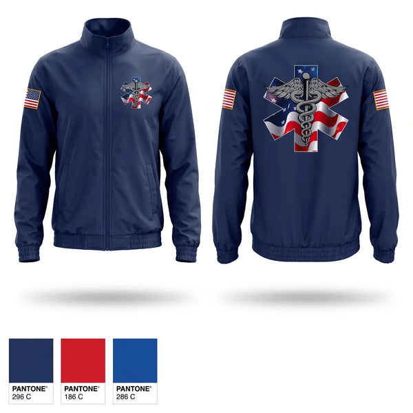 Windbreaker, St. James Ambulance District, EMS/EMT, Teamtime, Team time, sublimation, custom sports apparel, team uniforms, spirit wear, spiritwear, sports uniforms, custom shirts, team store, custom team store, fundraiser sports, apparel fundraiser