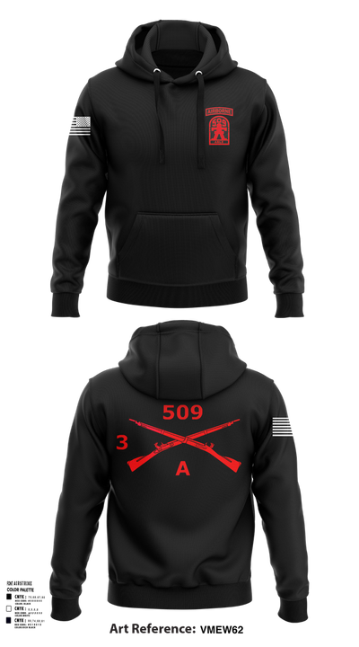 Able Company, 3-509 IN (ABN) 74952132 Hoodie - 1