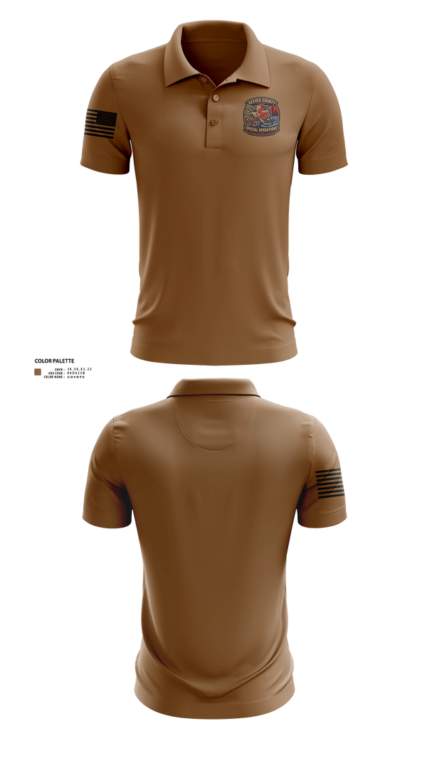 Short Sleeve Performance Polo, Reeves County ESD 1, Fire Department, Teamtime, Team time, sublimation, custom sports apparel, team uniforms, spirit wear, spiritwear, sports uniforms, custom shirts, team store, custom team store, fundraiser sports, apparel fundraiser