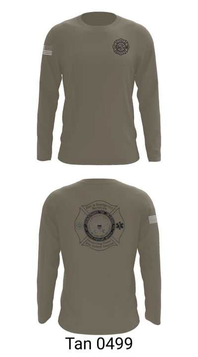 Fundamentals 58616940 Long Sleeve Performance Shirt 66