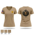 Charlie Co., 22 RRB Women's Short Sleeve V-neck Shirt - 1