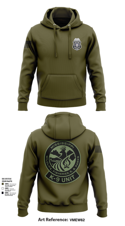 MDWFP K9 21939837 Hoodie - 101