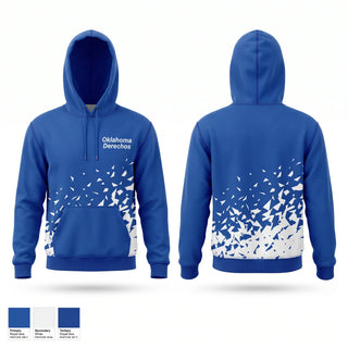 Hoodie, Oklahoma Derechos, Baseball, Teamtime, Team time, sublimation, custom sports apparel, team uniforms, spirit wear, spiritwear, sports uniforms, custom shirts, team store, custom team store, fundraiser sports, apparel fundraiser