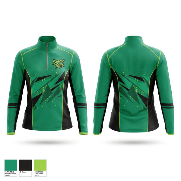 Quarter Zip Jacket, Sewer Rats, Men's Soccer, Teamtime, Team time, sublimation, custom sports apparel, team uniforms, spirit wear, spiritwear, sports uniforms, custom shirts, team store, custom team store, fundraiser sports, apparel fundraiser