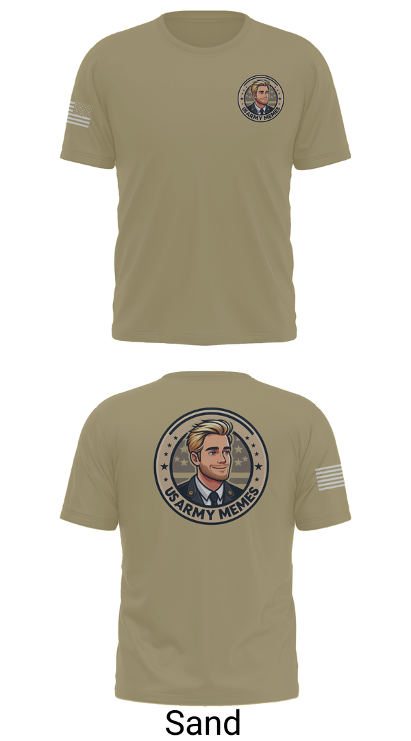 Short Sleeve Performance Shirt, U.S Army memes, , Teamtime, Team time, sublimation, custom sports apparel, team uniforms, spirit wear, spiritwear, sports uniforms, custom shirts, team store, custom team store, fundraiser sports, apparel fundraiser