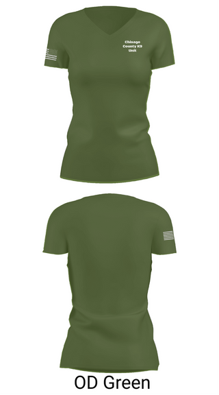 Womens Short Sleeve Vneck Shirt, Chisago County K9 Unit, , Teamtime, Team time, sublimation, custom sports apparel, team uniforms, spirit wear, spiritwear, sports uniforms, custom shirts, team store, custom team store, fundraiser sports, apparel fundraiser