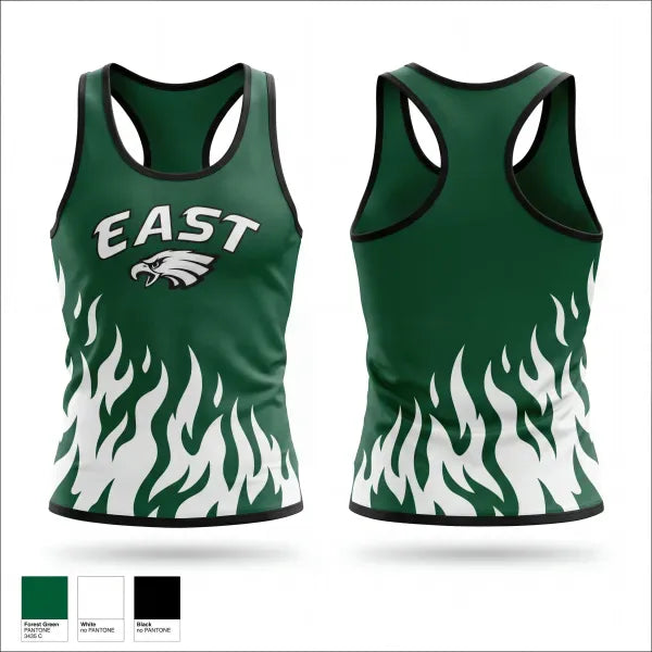 Mens Track Singlet, East Henderson High School, Track & Field, Teamtime, Team time, sublimation, custom sports apparel, team uniforms, spirit wear, spiritwear, sports uniforms, custom shirts, team store, custom team store, fundraiser sports, apparel fundraiser