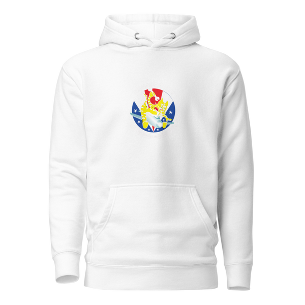 Unisex Hoodie - 1 - White