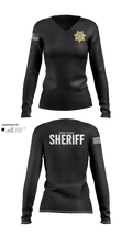 Butler County Sheriff’s Department 87460100 Women's Long Sleeve V-neck Shirt - 21
