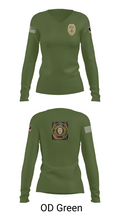 School officer 37316747 Women's Long Sleeve V-neck Shirt - 54