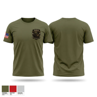 Old School Cotton Feel Shirt, Echo Company Warhogs, Army, Teamtime, Team time, sublimation, custom sports apparel, team uniforms, spirit wear, spiritwear, sports uniforms, custom shirts, team store, custom team store, fundraiser sports, apparel fundraiser