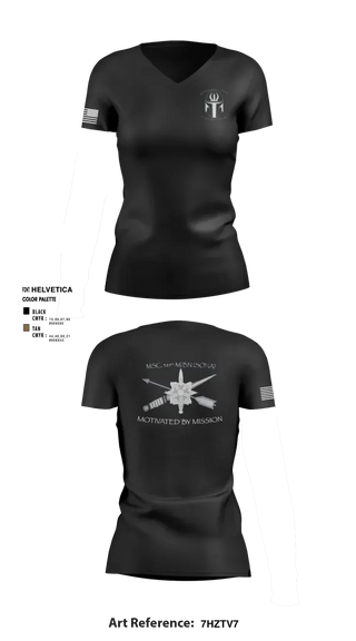 Womens Short Sleeve Vneck Shirt, MSC 389th MI BN (SO) (A), Army, Teamtime, Team time, sublimation, custom sports apparel, team uniforms, spirit wear, spiritwear, sports uniforms, custom shirts, team store, custom team store, fundraiser sports, apparel fundraiser