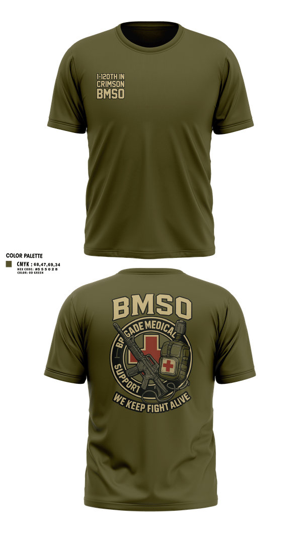 Old School Cotton Feel Shirt, 1-120th IN Crimson, National Guard, Teamtime, Team time, sublimation, custom sports apparel, team uniforms, spirit wear, spiritwear, sports uniforms, custom shirts, team store, custom team store, fundraiser sports, apparel fundraiser