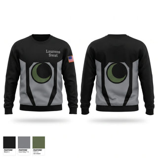 Crew Neck Sweatshirt, Laurens Swat, Police, Teamtime, Team time, sublimation, custom sports apparel, team uniforms, spirit wear, spiritwear, sports uniforms, custom shirts, team store, custom team store, fundraiser sports, apparel fundraiser