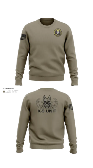 Crew Neck Sweatshirt, Franklin County Sheriffs Office, Police, Teamtime, Team time, sublimation, custom sports apparel, team uniforms, spirit wear, spiritwear, sports uniforms, custom shirts, team store, custom team store, fundraiser sports, apparel fundraiser