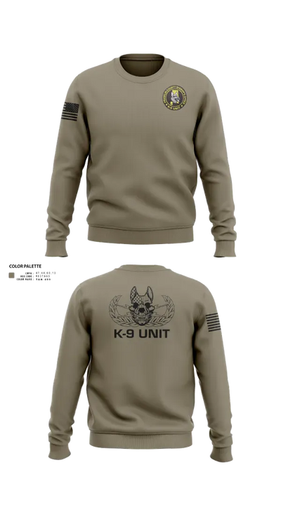 Franklin County Sheriffs Office 473730 Crew Neck Sweatshirt - 112