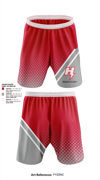 Athletic Shorts With Pockets, Flashes, Football, Teamtime, Team time, sublimation, custom sports apparel, team uniforms, spirit wear, spiritwear, sports uniforms, custom shirts, team store, custom team store, fundraiser sports, apparel fundraiser