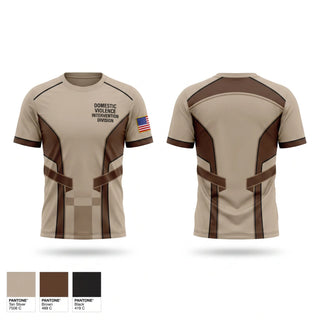 Short Sleeve Performance Shirt, Domestic Violence Intervention Division, Police, Teamtime, Team time, sublimation, custom sports apparel, team uniforms, spirit wear, spiritwear, sports uniforms, custom shirts, team store, custom team store, fundraiser sports, apparel fundraiser