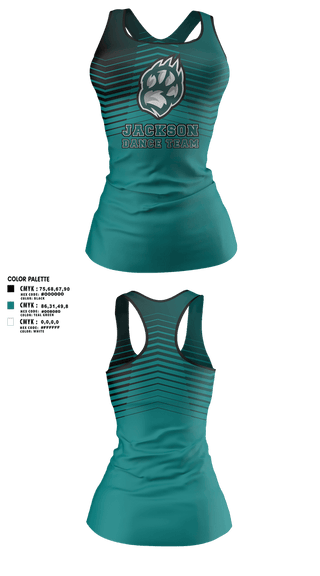 Tank Top, Jackson Dance, Cheer, Teamtime, Team time, sublimation, custom sports apparel, team uniforms, spirit wear, spiritwear, sports uniforms, custom shirts, team store, custom team store, fundraiser sports, apparel fundraiser