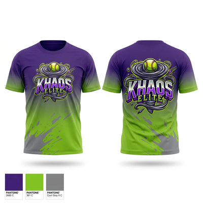 Khaos Elite Soft Poly Tee Cotton Like Feel - 1