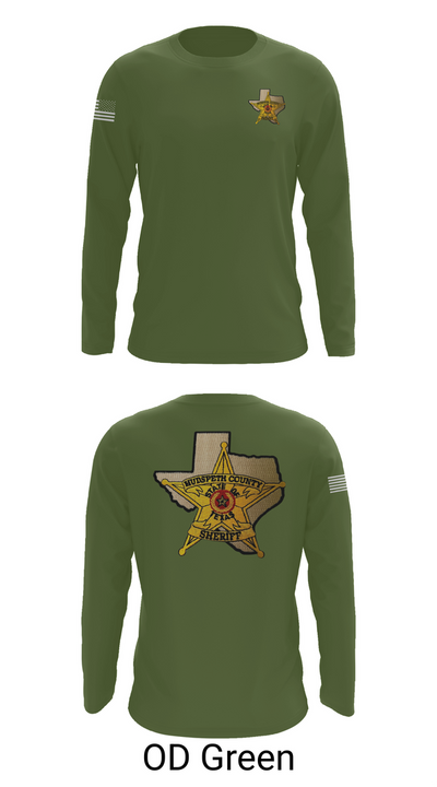 Hudspeth county sheriff office 47128359 Long Sleeve Performance Shirt 44