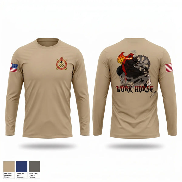 Long Sleeve Performance Shirt, 1-51 ADA D.CO MAINT PLT, Army, Teamtime, Team time, sublimation, custom sports apparel, team uniforms, spirit wear, spiritwear, sports uniforms, custom shirts, team store, custom team store, fundraiser sports, apparel fundraiser