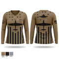 Boeing Women's Long Sleeve V-neck Shirt - 1
