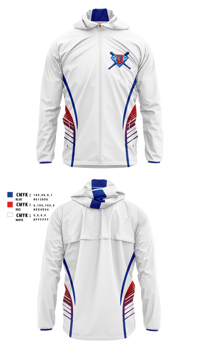 Dinwiddie Diamond Youth Softball Windbreaker - 2