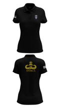 HHC, 725th BSB, 2/11 ABN 60450705 Women's Short Sleeve Performance Polo  - 35