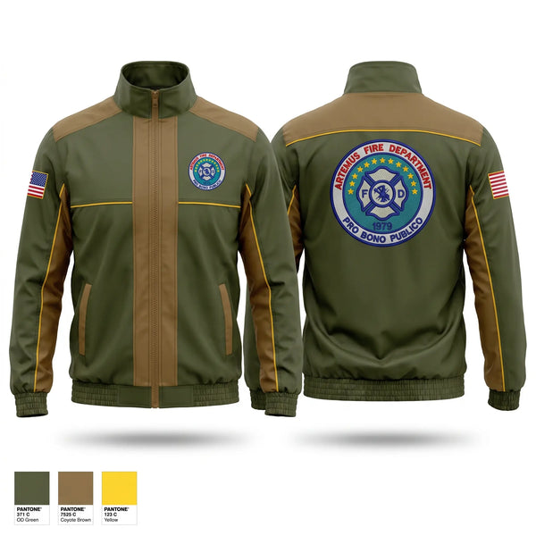 Windbreaker, Artemus fire department, Fire Department, Teamtime, Team time, sublimation, custom sports apparel, team uniforms, spirit wear, spiritwear, sports uniforms, custom shirts, team store, custom team store, fundraiser sports, apparel fundraiser