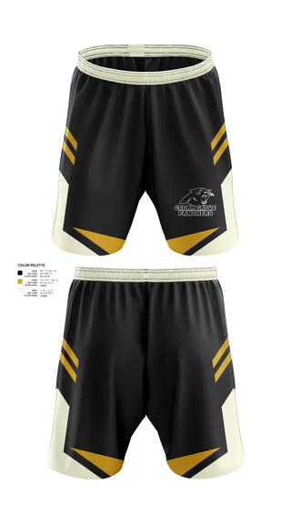 Athletic Shorts With Pockets, Cedar Grove Panthers, Baseball, Teamtime, Team time, sublimation, custom sports apparel, team uniforms, spirit wear, spiritwear, sports uniforms, custom shirts, team store, custom team store, fundraiser sports, apparel fundraiser