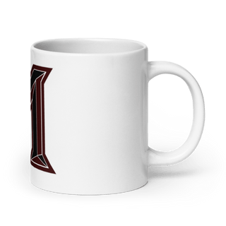 Magdalena High School Baseball 69500087 White Glossy Mug - Large