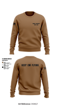 Bravo company 46th ASB 11488182 Crew Neck Sweatshirt - 1