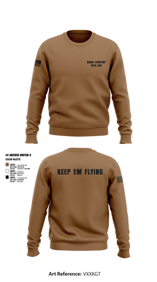 Crew Neck Sweatshirt, Bravo company 46th ASB, , Teamtime, Team time, sublimation, custom sports apparel, team uniforms, spirit wear, spiritwear, sports uniforms, custom shirts, team store, custom team store, fundraiser sports, apparel fundraiser