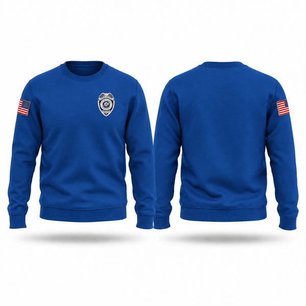 Crew Neck Sweatshirt, Bravo, Police, Teamtime, Team time, sublimation, custom sports apparel, team uniforms, spirit wear, spiritwear, sports uniforms, custom shirts, team store, custom team store, fundraiser sports, apparel fundraiser