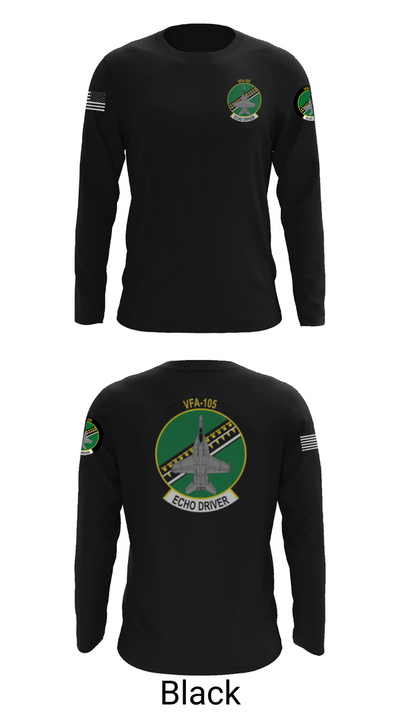 VFA-105 2831064 Long Sleeve Performance Shirt 25