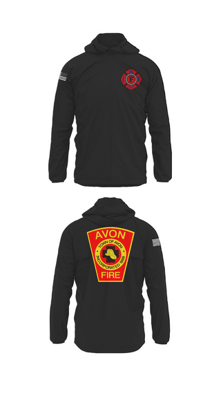 Windbreaker, Avon Fire Department, Fire Department, Teamtime, Team time, sublimation, custom sports apparel, team uniforms, spirit wear, spiritwear, sports uniforms, custom shirts, team store, custom team store, fundraiser sports, apparel fundraiser