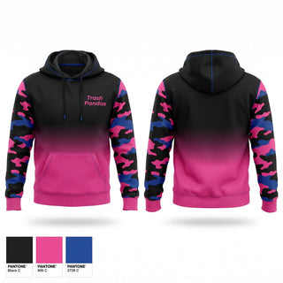 Hoodie, Trash Pandas, Softball, Teamtime, Team time, sublimation, custom sports apparel, team uniforms, spirit wear, spiritwear, sports uniforms, custom shirts, team store, custom team store, fundraiser sports, apparel fundraiser