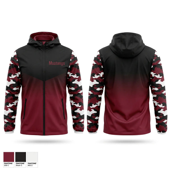 Windbreaker, Mustangs, Women's Basketball, Teamtime, Team time, sublimation, custom sports apparel, team uniforms, spirit wear, spiritwear, sports uniforms, custom shirts, team store, custom team store, fundraiser sports, apparel fundraiser