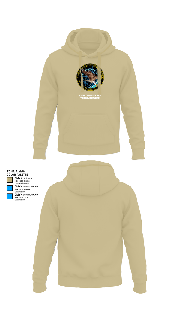 Hoodie, Naval Computer and Telecoms Station, , Teamtime, Team time, sublimation, custom sports apparel, team uniforms, spirit wear, spiritwear, sports uniforms, custom shirts, team store, custom team store, fundraiser sports, apparel fundraiser