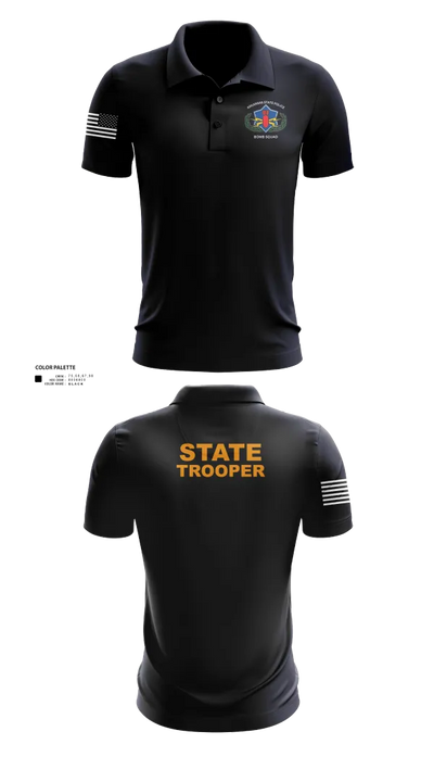 Arkansas State Police Bomb Squad 82433204 Short Sleeve Performance Polo - 21